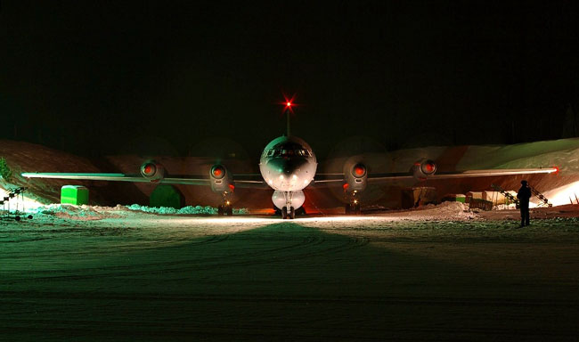 Ил-38 под Североморском: