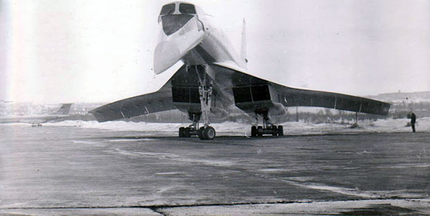 Ту-144 в Оленегорске