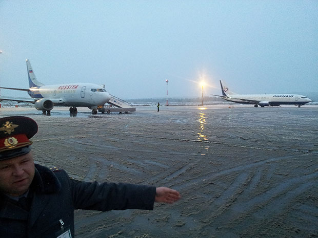 Оренбургские Авиалинии в Мурманске (Мурманск-Шарм-Эль-Шейх)