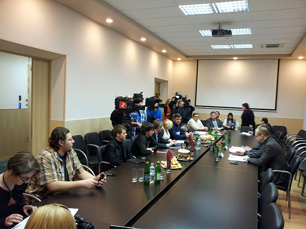 Встреча Веллера и Сысоева с блоггерами (МУрманск)