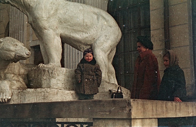 Цветные фото Мурманска 50  годы СССР