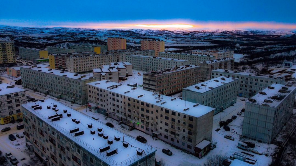 Г заозерск мурманской области фото