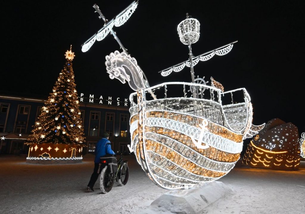 Мурманск новогодний 2024