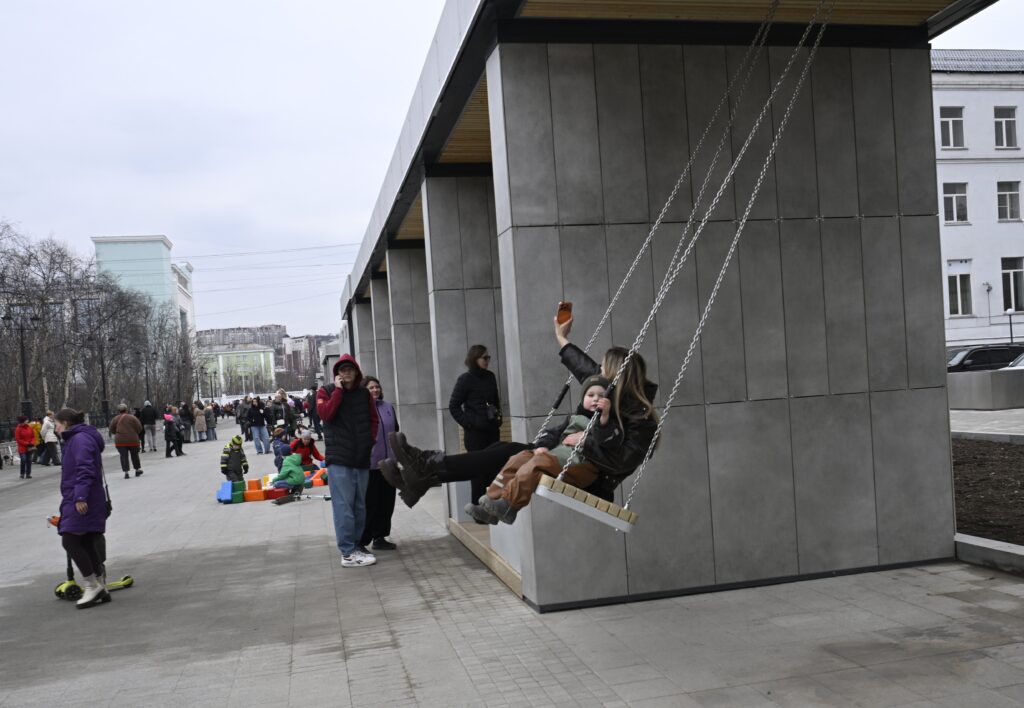 Открытие улицы Ленинградская в Мурманске